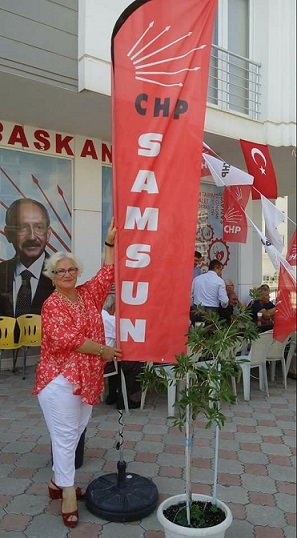  BİRSEN YÖRÜK ÇALIŞKAN DA CHP İLÇE YÖNETİMİ' NDE
