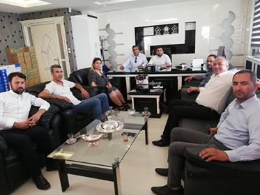 Osmanlı ülkü ocakları. Gaziantep il başkanı Bahittin GÜLLÜ İstişare toplantısına düzenledi.