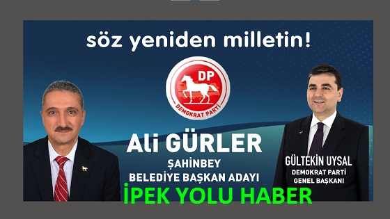DP  PARTİ AFİŞLERİ KİŞİ VE KİŞİLER TARAFINDAN  SÖKÜLDÜ  