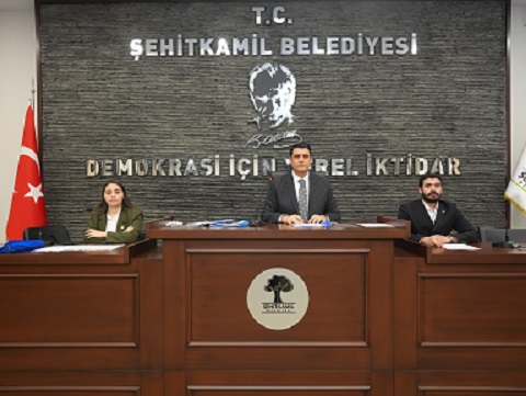 ŞEHİTKAMİL’DE MART AYI MECLİSİ TAMAMLANDI     23 MADDE OY BİRLİĞİ İLE KABUL EDİLDİ   