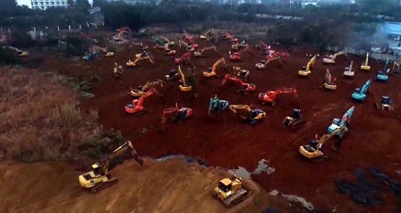 CİN’DE GÜNDE BİN YATAKLI HASTANE...