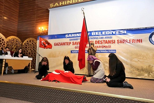 GAZİANTEP DESTANINI ŞİİRLERLE ANLATTILAR