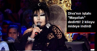 Türk Sanat Müziği'nin Divası Bülent Ersoy, 2 Kilo Lüfer Yedi