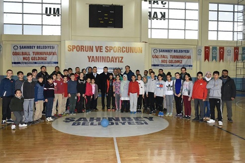 ŞAHİNBEY BELEDİYESİ'NDEN GOALBALL TURNUVASI Gel