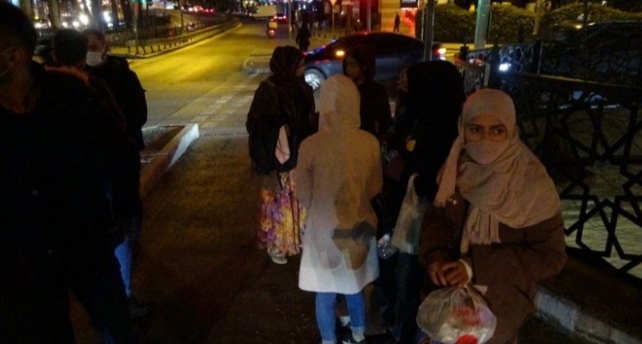 TAKSİMDE DİLENCİ OPERASYONU.