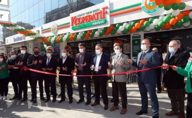 BAĞCILARDA  TARIM KREDİ MARKETLERİNİN İKİNCİ ŞUBESİ AÇILDI. 