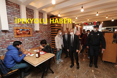 BAŞKAN TAHMAZOĞLU’NDAN PANDEMİ DENETİMİ