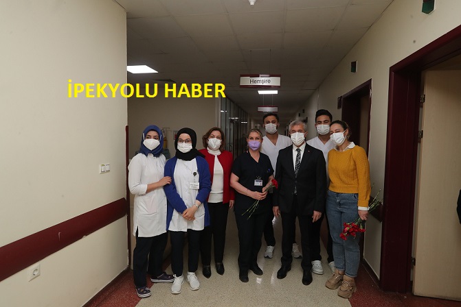 BAŞKAN TAHMAZOĞLU, SAĞLIK ÇALIŞANLARINI UNUTMADI