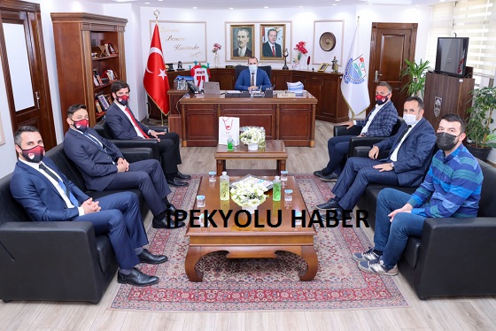 HAKEMLERDEN BAŞKAN TUTUK’A ZİYARET