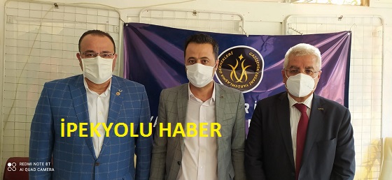 GAZİŞEHİR İNSANİ YARDIMLAŞMA DERNEĞİ SİYASETÇİ AKININA UĞRADI