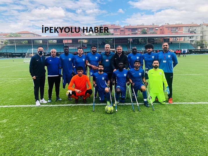 ŞAMPİYON ŞAHİNBEY AMPUTE İLK MAÇINDA FARK ATTI 8-0