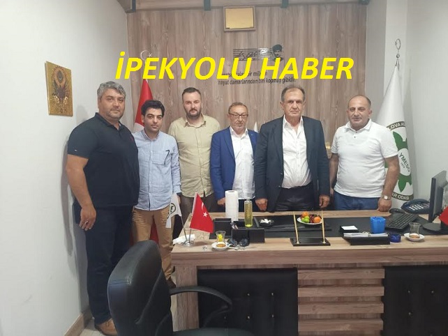 MHP heyeti esnafların sıkıntılarını dinledi.