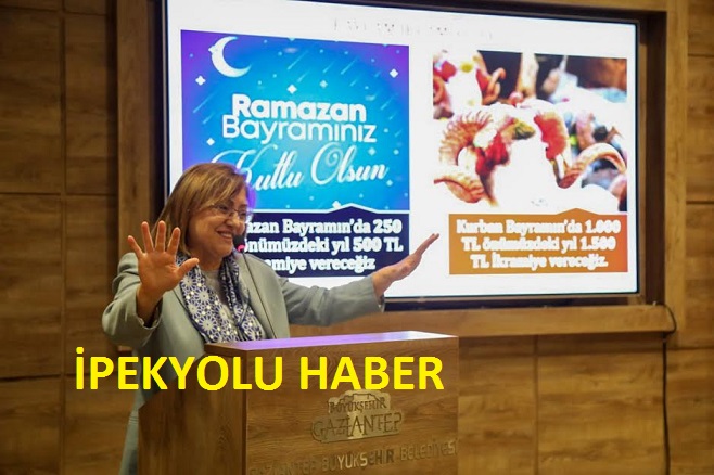 BÜYÜKŞEHİR’DEN PERSONELİNE BAYRAM İKRAMİYESİ!