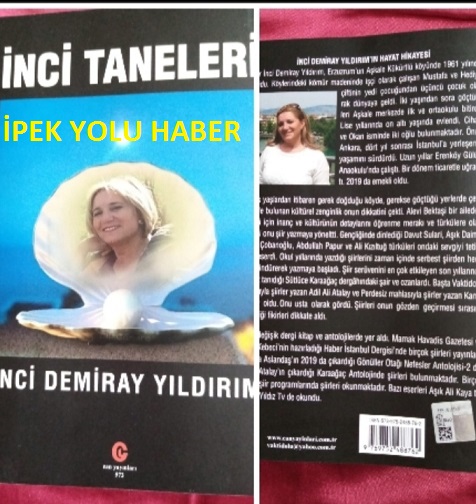 ŞAİR İNCİ DEMİRAY YILDIRIM’IN İNCİ TANELERİ KİTABI ÇIKTI. 