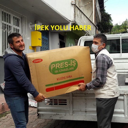 YAKLAŞAN SOĞUK KIŞ GÜNLERİNDE YÜREKLERİ ISITAN SOBA YARDIMI