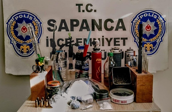 Sapanca’da uyuşturucu operasyonunda 1 şüpheli yakalandı