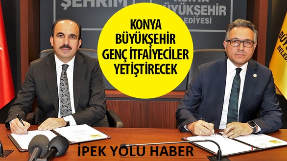 Konya Büyükşehir Genç İtfaiyeciler Yetiştirecek