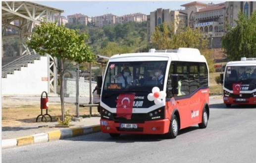 DÜZCE BELEDİYESİ ULAŞIM A. Ş. GÜNLÜK 37 BİN KİŞİ İLE REKOR KIRDI. 