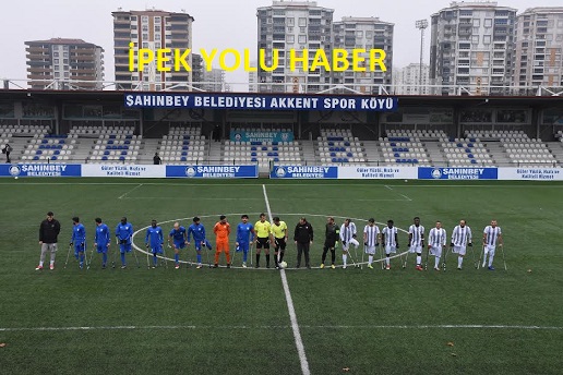 ŞAHİNBEY AMPUTEDEN TEK ATIŞ 1-0