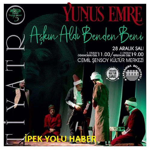  “YUNUS EMRE” ÇARŞAMBA’DA ANILIYOR