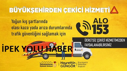 Büyükşehir’den Ücretsiz Çekici Hizmeti!