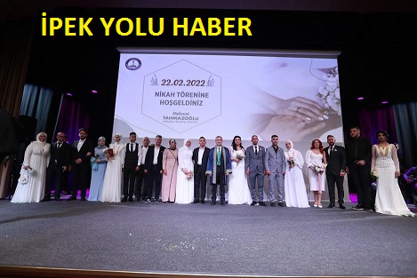 22.02.2022’DE 50 ÇİFT MUTLULUĞA ŞAHİNBEY’DE 