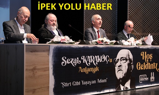 BÜYÜKŞEHİR ŞAİR SEZAİ KARAKOÇ’U ANDI