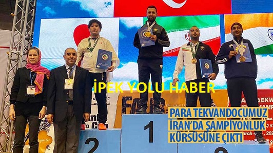 Para Tekvandocumuz İran’da Şampiyonluk Kürsüsüne Çıktı