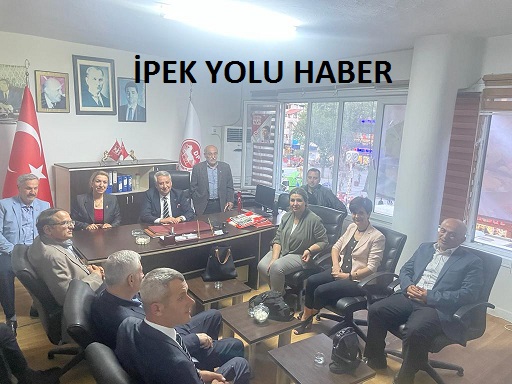 İYİ PARTİ  VE KAYI KARAKEÇELİ  DERNEĞİNDEN  DEMOKRAT PARTİYE ZİYARET