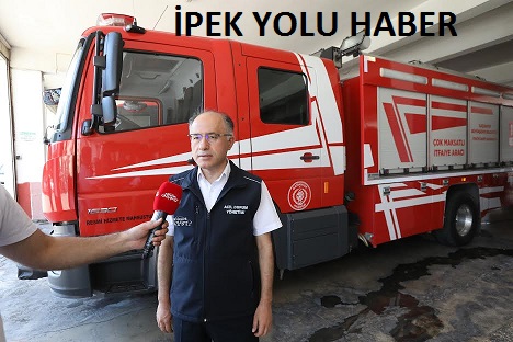 BÜYÜKŞEHİR İTFAİYE EKİPLERİ, YANGIN İHTİMALİNE KARŞI TARIM ARAZİLERİNDE NÖBETTE!