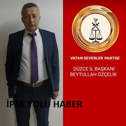 DÜZCE İL BAŞKANILIĞINA BEYTULLAH ÖZÇELİK ATANDI.