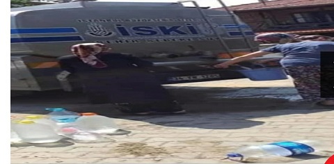 90.LI YILLARA GERİ DÖNDÜK İSTANBUL’UN ŞİLE İLÇESİNE SU İSYANI BİTMİYOR