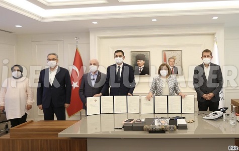 BAŞKAN ŞAHİN’DEN KADINLARIN İŞ HAYATINA ATILIMINI DESTEKLEYECEK  PROTOKOL!