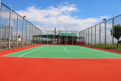 BASKETBOL SAHALARI YENİLENDİ