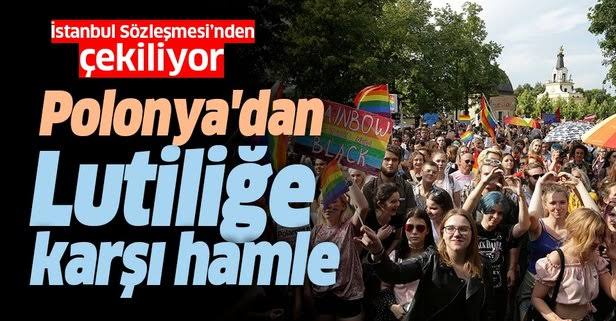POLONYA İSTANBUL SÖZLEŞMESİNDEN ÇEKİNİYOR