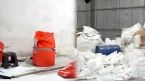KAÇAK DETERJAN ÜRETEN İMALATHANE’YE BASKIN