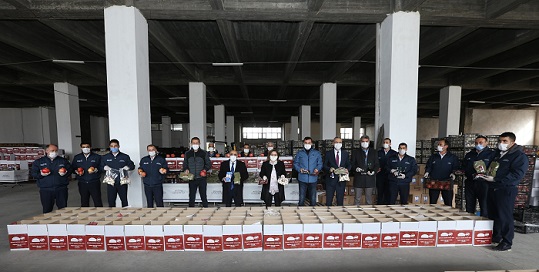 BÜYÜKŞEHİR, ESNAFA DESTEK HALKA ŞİFA PAKETLERİNİ FEDAKÂR SAĞLIK ÇALIŞANLARINA DA VERECEK