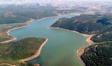 İSTANBUL’DA BARAJLAR ALARIM VERMEYE BAŞLADI.