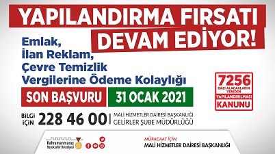 Vergi Yapılandırma Uzatıldı