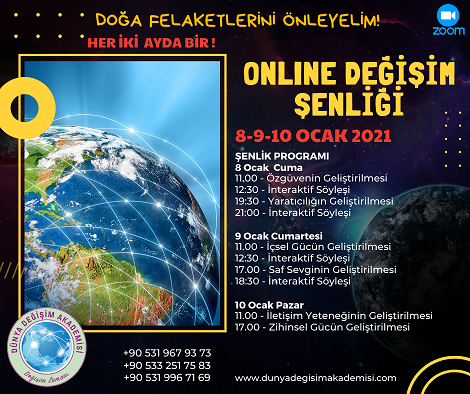 DOĞA FELAKETLERİNİ ENGELLEYEBİLECEK ÇALIŞMA