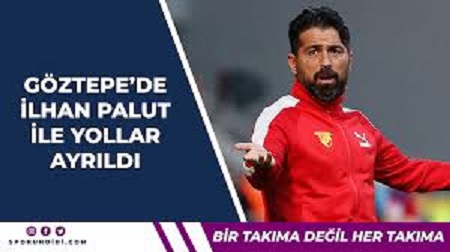 Göztepe spor kulübü teknik direktörü İlhan Palut istifa etti. 