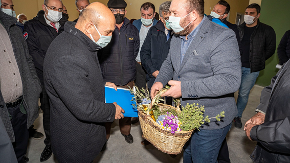 Büyükşehir’den Bergama Bozköy’e zeytinyağı fabrikası