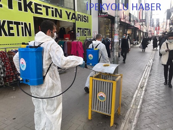 İLKADIM’IN DÖRT BİRYANI DEZENFEKTE EDİLİYOR