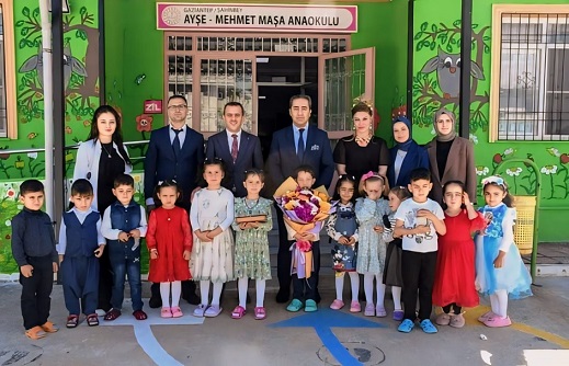BU MÜDÜR ALKIŞLANIR Osmanlı Mahallesi’nde bulunan Ayşe Mehmet Maşa Anaokulu büyük takdir görüyor.