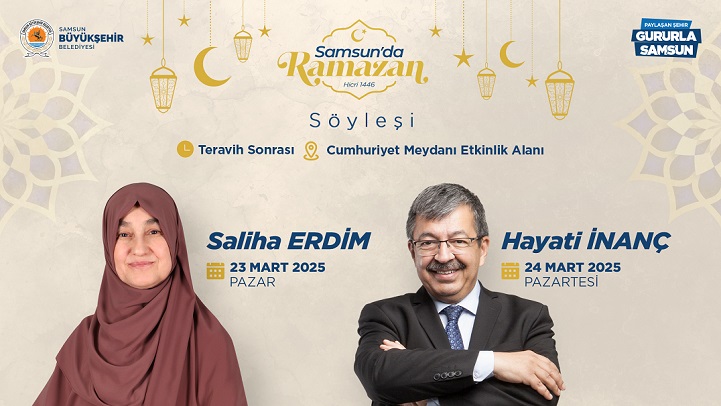 BÜYÜKŞEHİR RAMAZAN SOKAĞI’NDA ALANINDA ÖNEMLİ İSİMLERİ