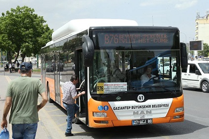 GAZİANTEP BÜYÜKŞEHİR’İN ULAŞIM HİZMETLERİ BAYRAM DOLAYISIYLA 5 GÜN BOYUNCA ÜCRETSİZ!