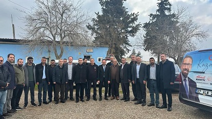 AHMET BOZGEYİK SEÇİM STARTINI KÖYÜNDEN VERDİ