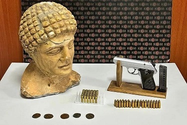 Çorlu’da tarihi eser kaçakçılarına     operasyon düzenlendi