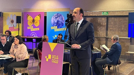BAŞKAN ALTAY’DAN UCLG TOPLANTISINDA ABD’Lİ DİPLOMATA İSRAİL TEPKİSİ