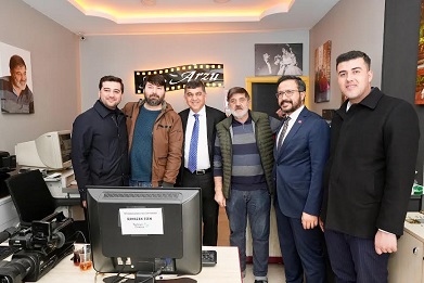 BOZATLI VE FADILOĞLU, ESNAF ZİYARETİ GERÇEKLEŞTİRDİ